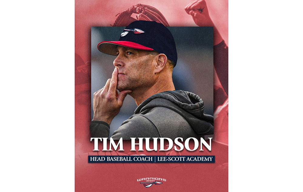 Tim Hudson Named Lee-Scott Academy Baseball Coach