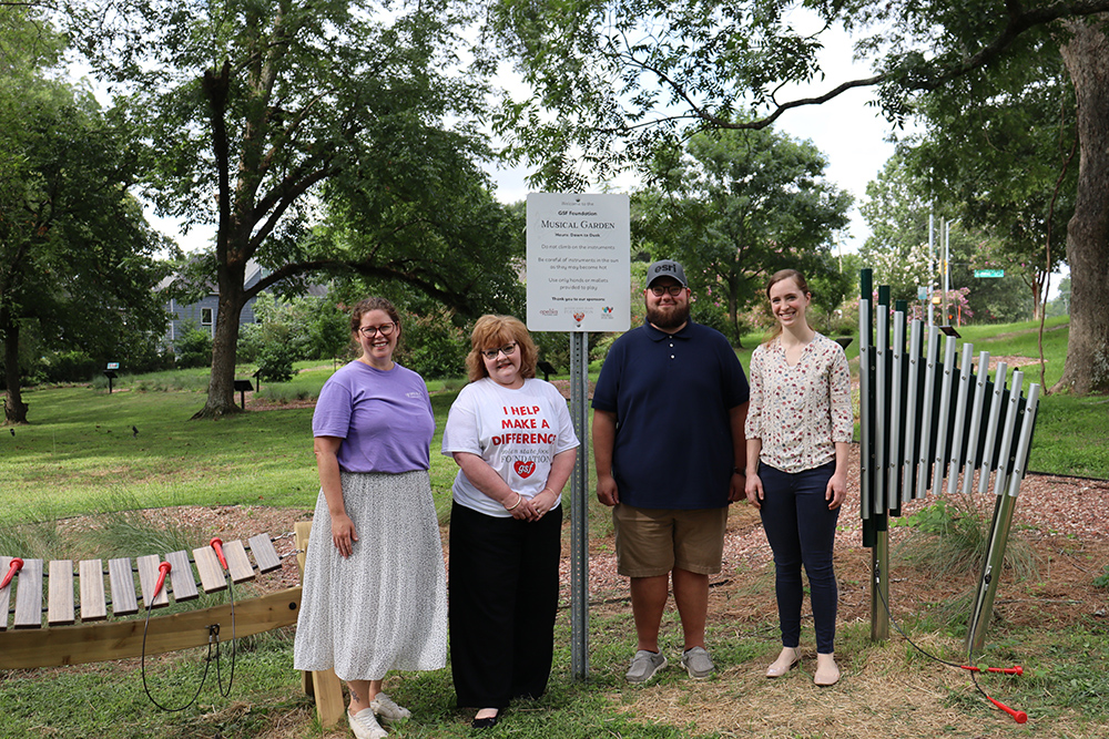 Opelika Public Library Unveils GSF Foundation Musical Garden