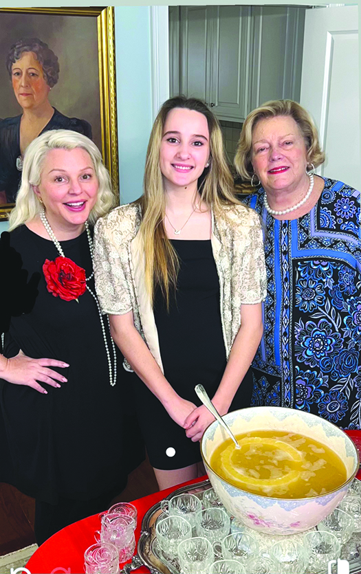 Mother-Daughter Tea Honors Caroline Cannon During Holiday Season