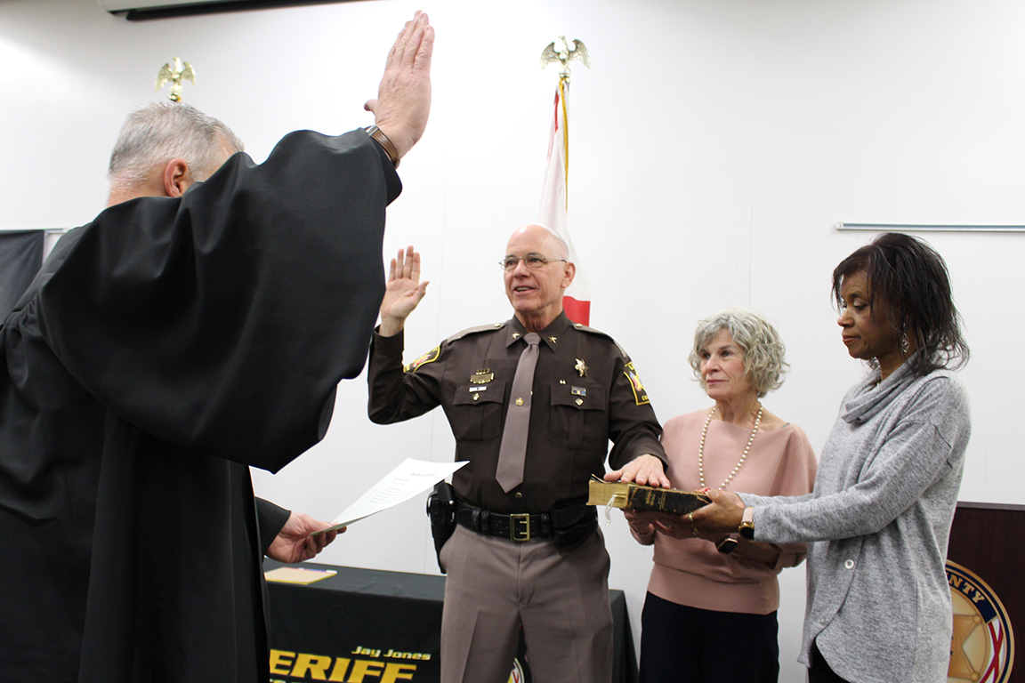 Lee County Sheriff Jay Jones Starts New Term