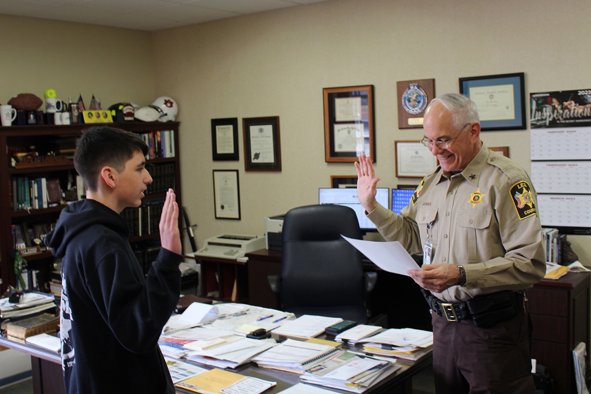 Local Youth Become Sheriff for a Day