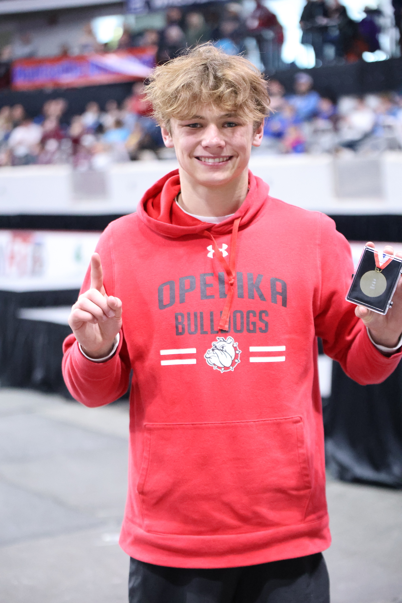 Opelika’s First Male 7A State Champion: Brady Campbell Brings Home Wrestling Gold