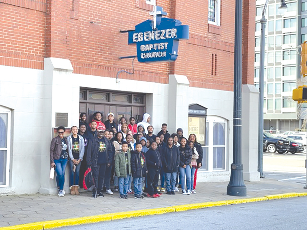 Local Students Visit King Center in Atlanta