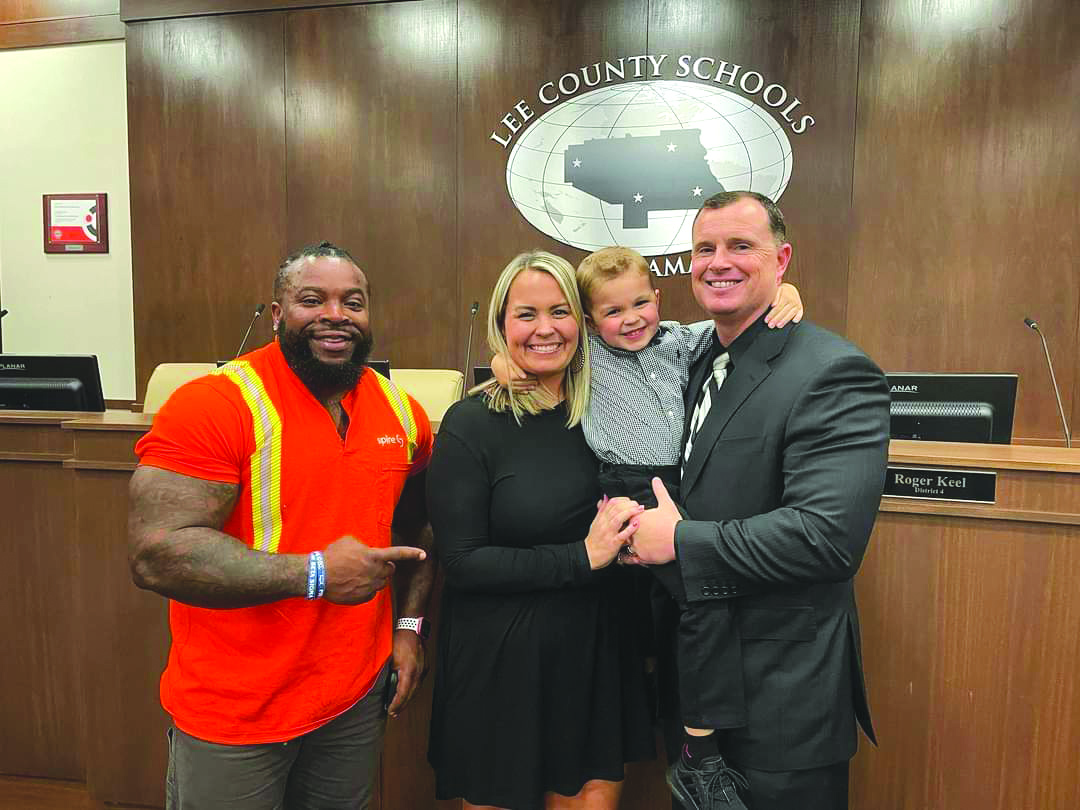 Lee County School Board Welcomes New Smiths Station Coach