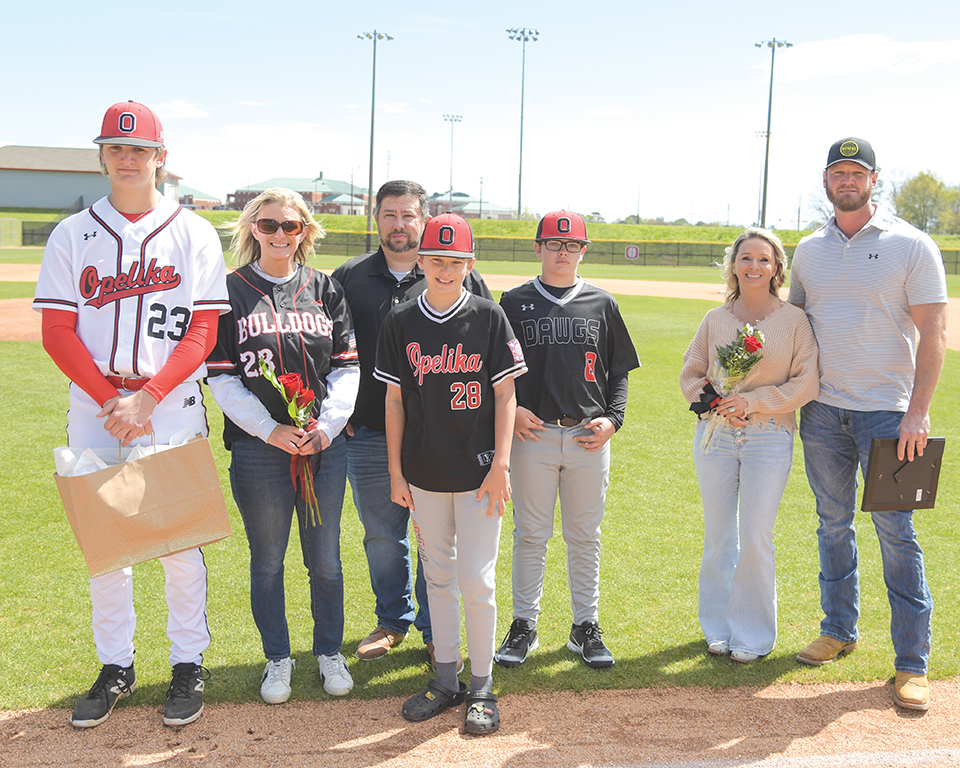 Opelika Baseball Honors Seniors 