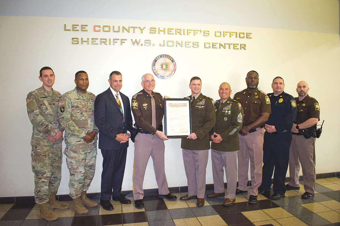 LCSO Forms Partnership with Fort Benning
