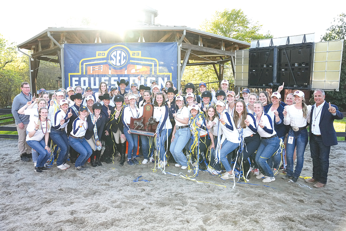 SEC CHAMPS: Auburn Equestrian Wins Fifth-Straight SEC Title