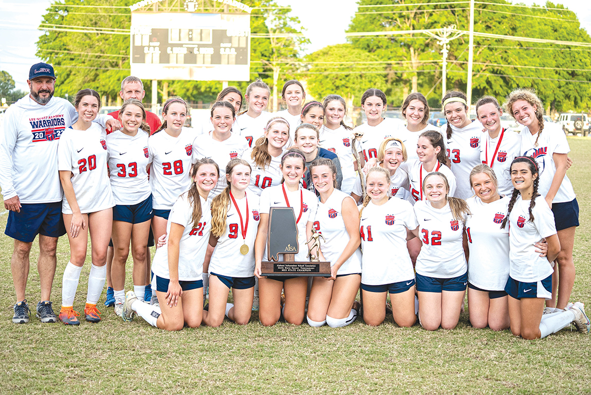 Lee-Scott Girls Soccer Claims Second State Title in Three Years