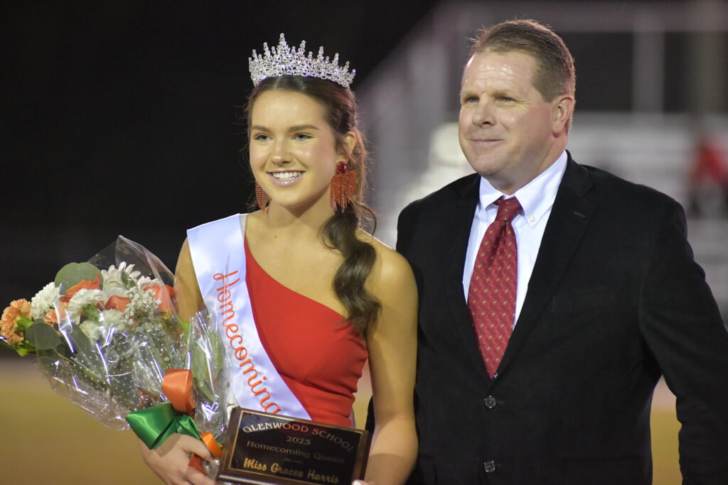 Glenwood's Gracee Harris was crowned homecoming queen Sept. 29.