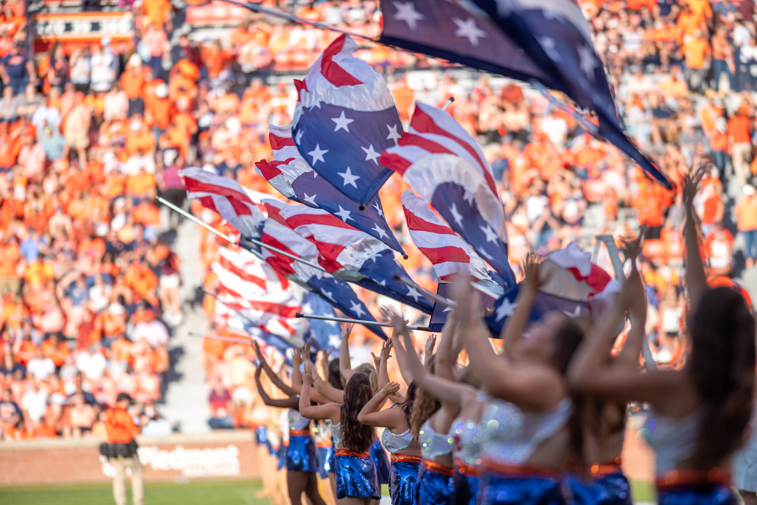 Auburn University honors military at AU-Miss. State game Oct. 28