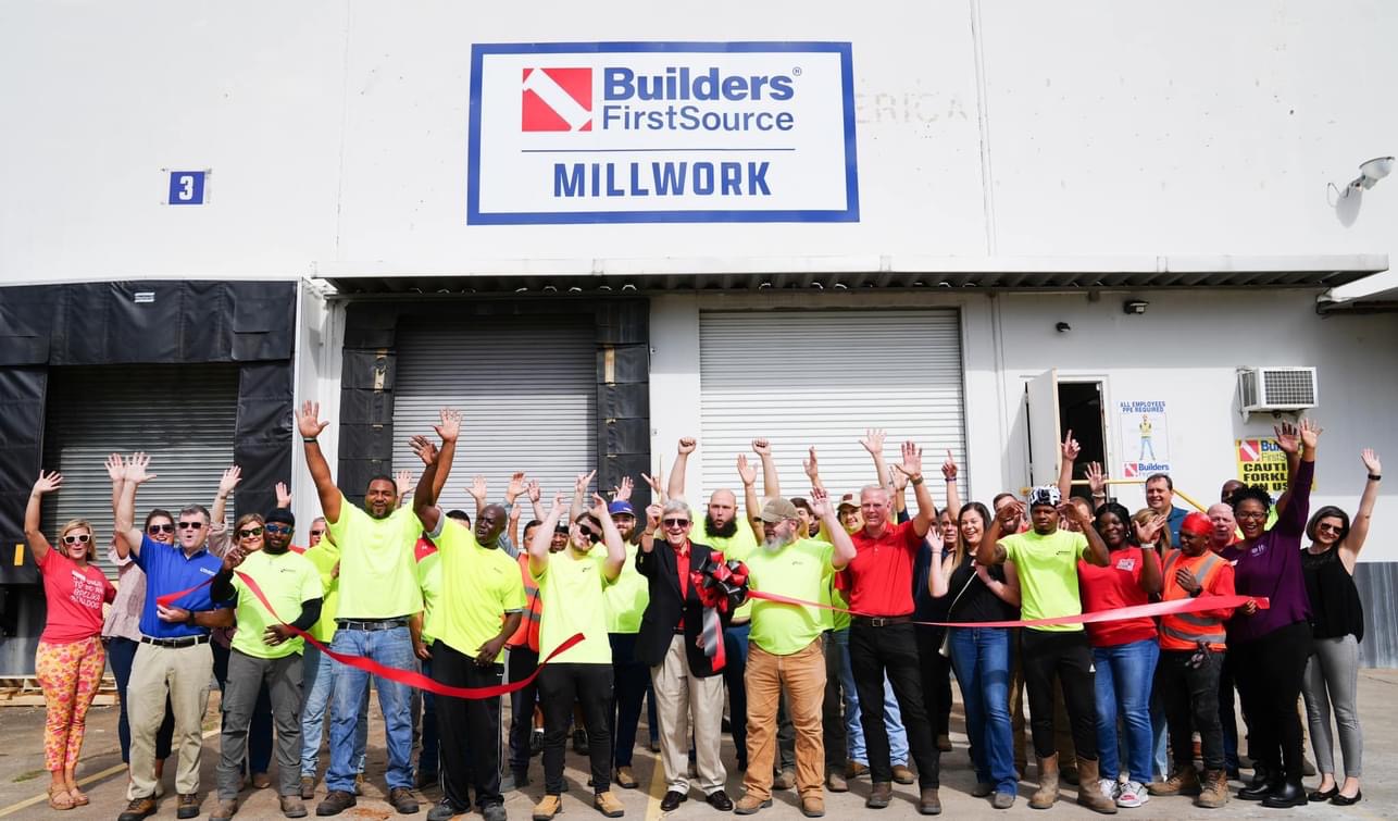 Builders FirstSource holds Ribbon Cutting