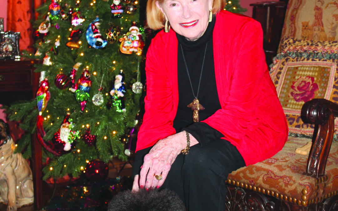 Ann Fuller enjoys decorating at Christmas
