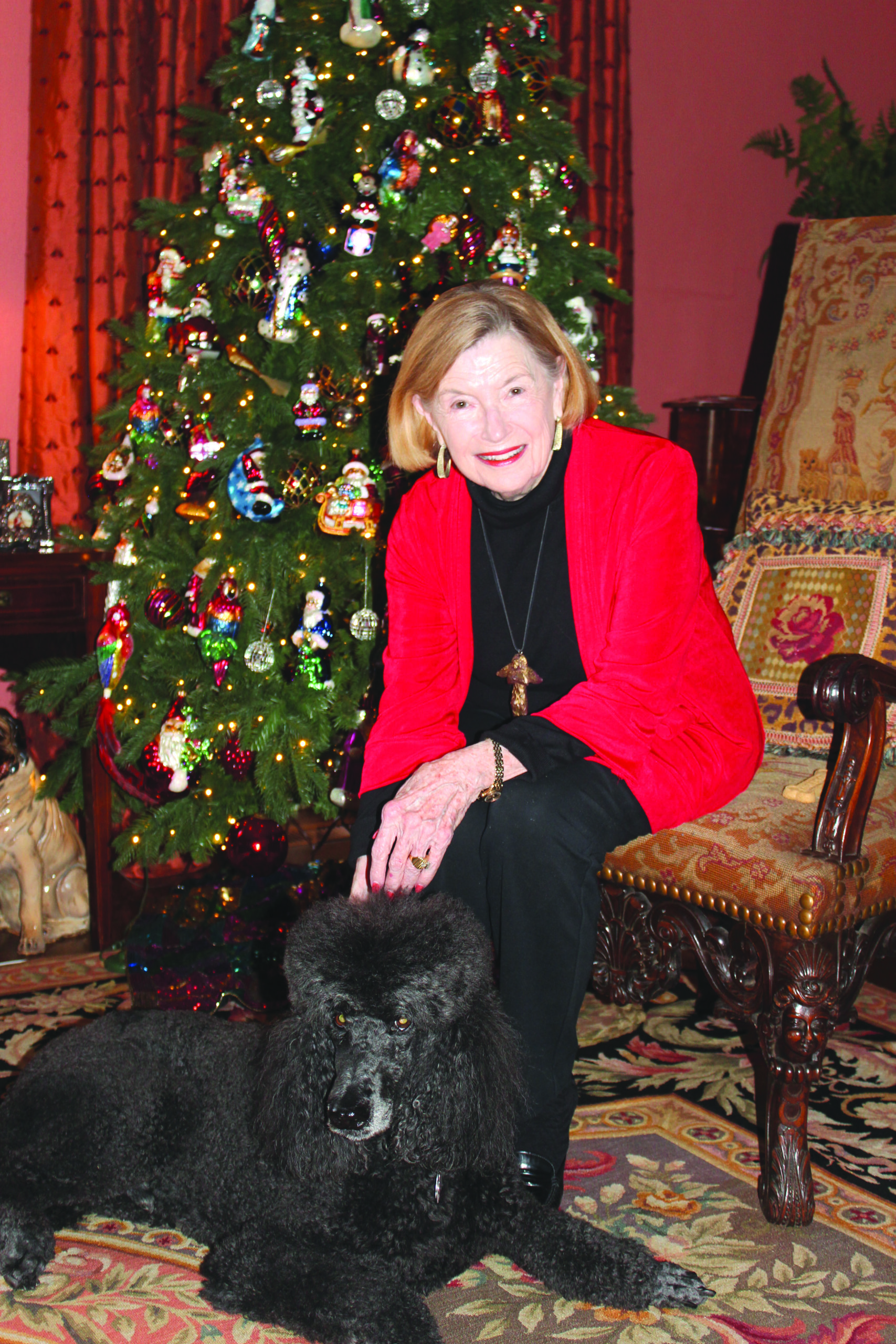 Ann Fuller enjoys decorating at Christmas