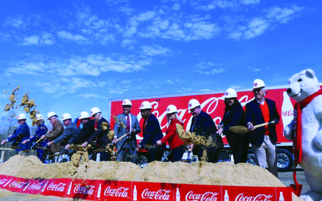 Coca-Cola breaks ground for sales center