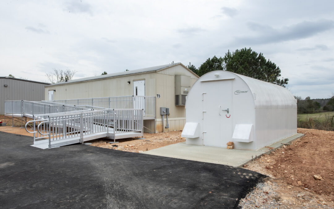Community storm shelter dedicated March 3