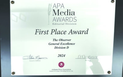 The Observer earns top honors from Press Association