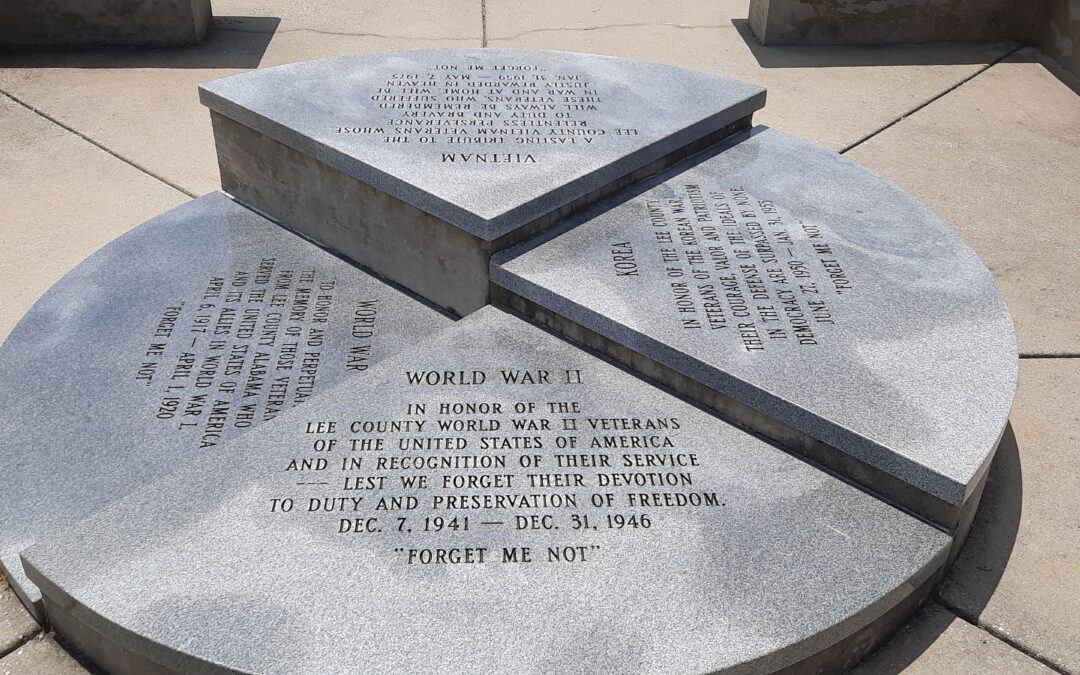 Four War Memorial honors Lee Countians who lost their lives