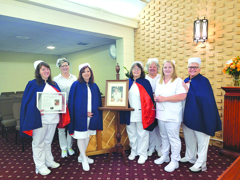 Nurses Honor Guard provides Nightingale Tributes