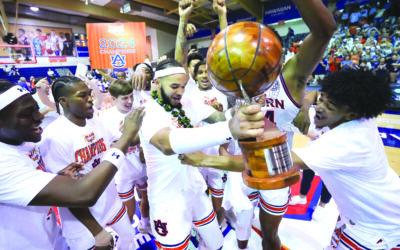 AU basketball climbs to No. 2 nationally