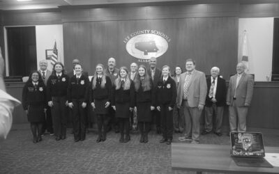 School board salutes Beauregard FFA