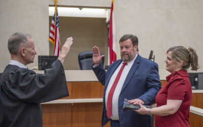 Colley, Copelan sworn in as new judges