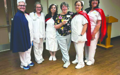 Nurses Honor Guard holds first retirement tribute
