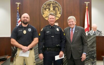 Opelika City Council honors two city employees