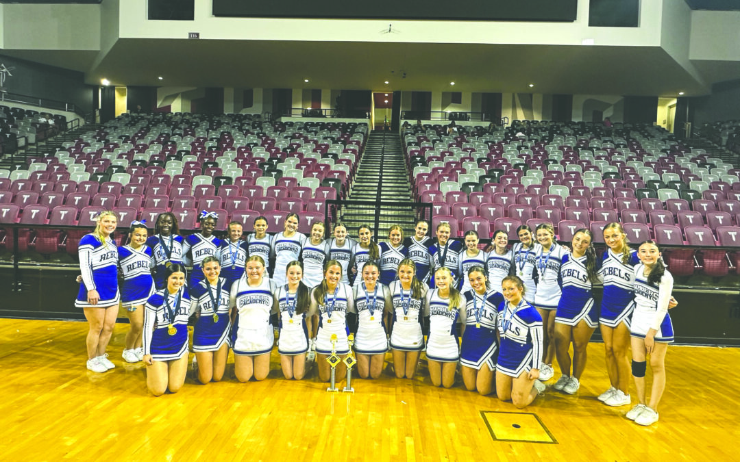 Chambers varsity cheerleaders are state runners-up