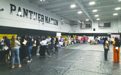Municipal candidates engage with voters in Lanett