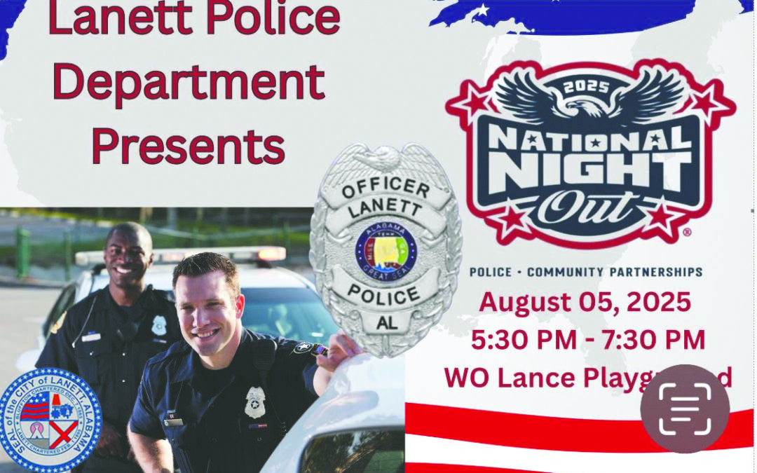 Lanett Police Department to host National Night Out