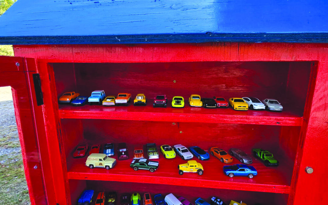 The Car Library, Hot Wheels and happy children