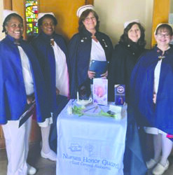 Nurses Honor Guard pays tribute to Edith James, LPN, in Tuskegee