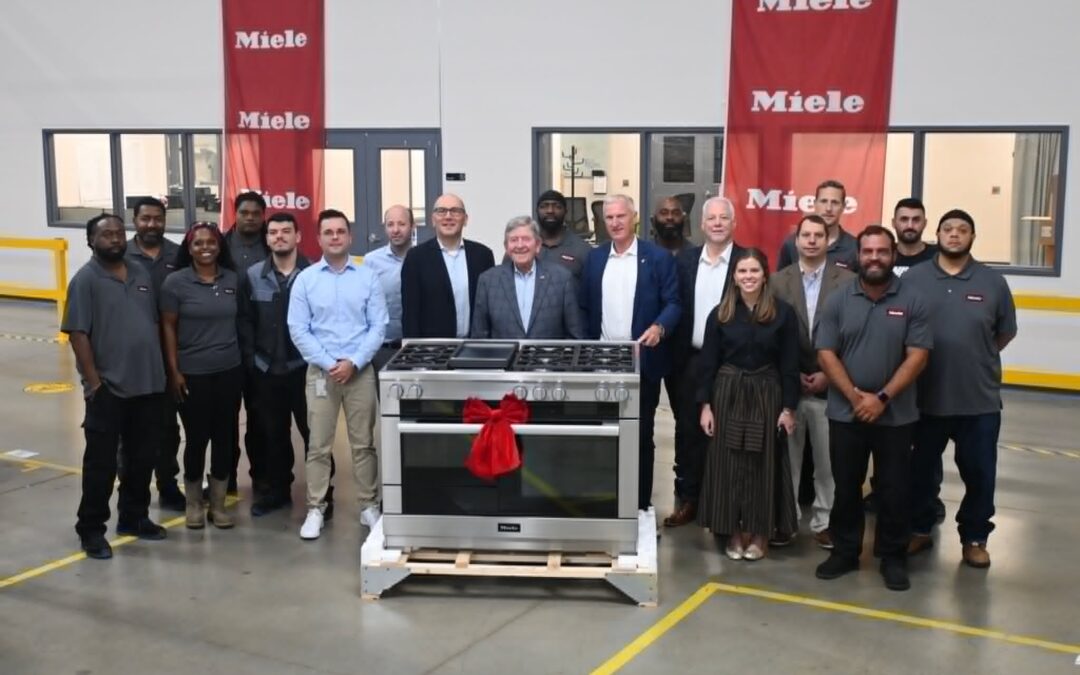 Miele reaches milestone in Opelika relocation plan
