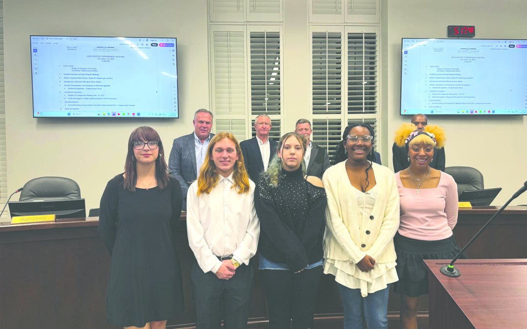 Commission recognizes students