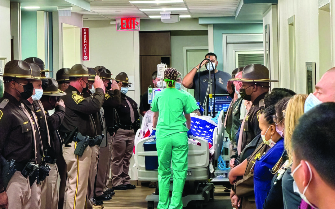 HIS LAST GIFT, A LEGACY OF SAVING OTHERS