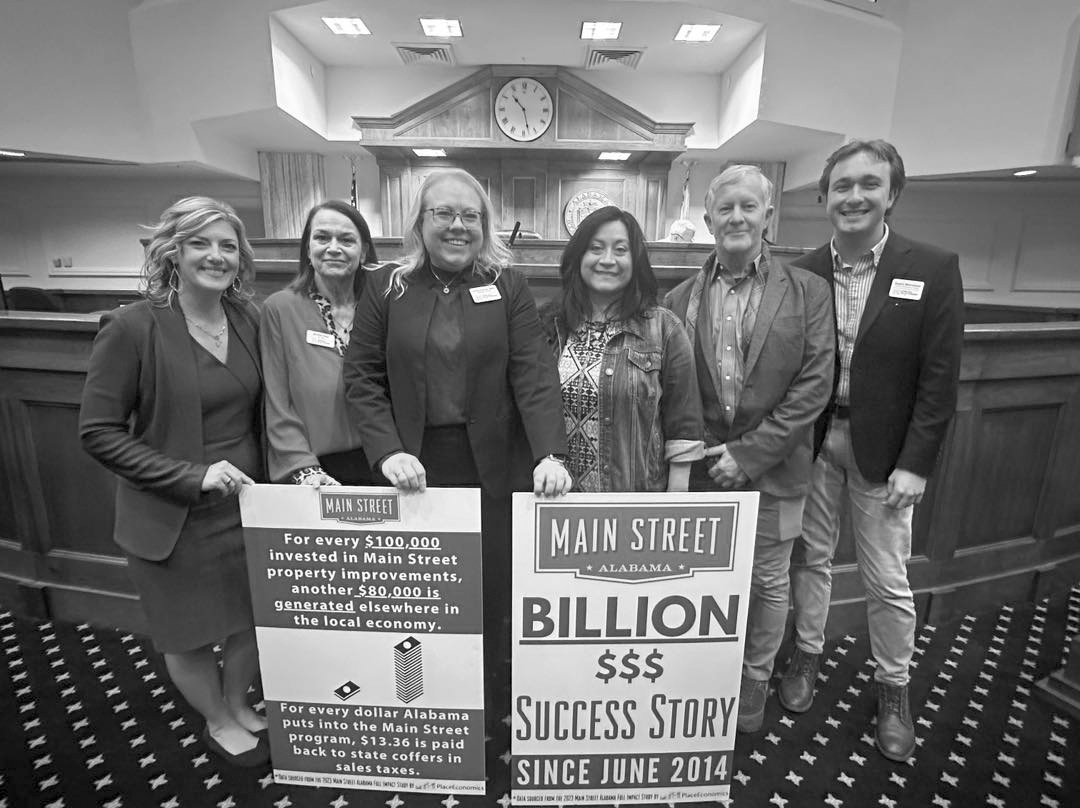 Opelika represented at Main Street Alabama Day on the Hill 