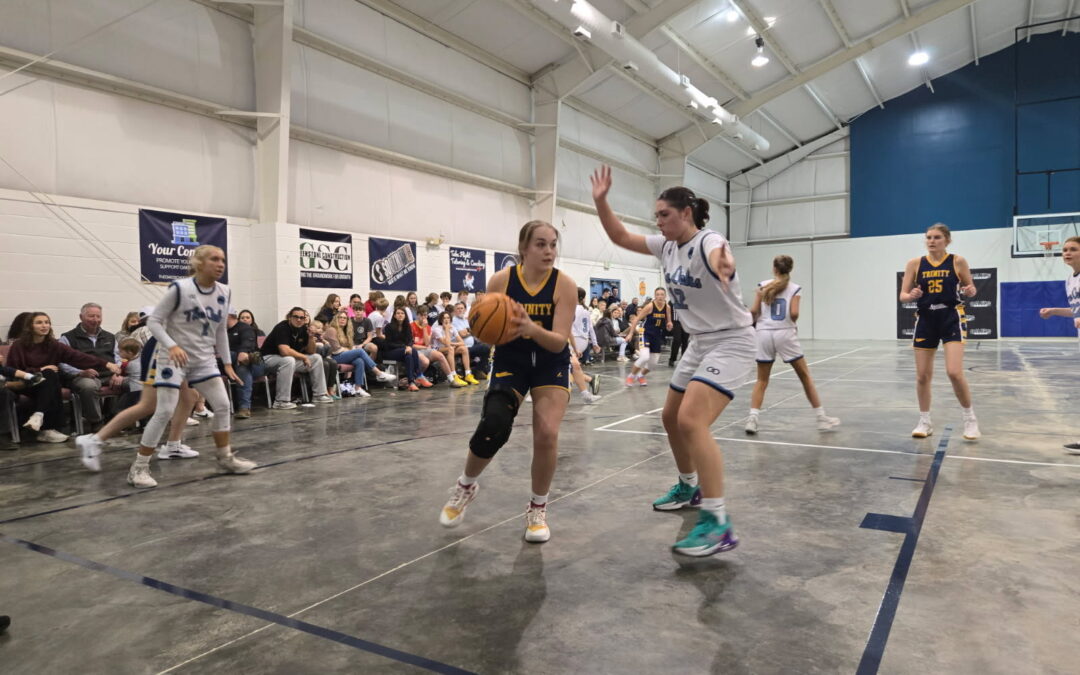 Trinity varsity girls notch first program win