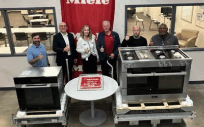 Miele celebrates assembly of 10,000th oven, range in Opelika plant