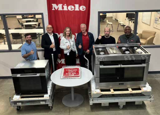 Miele celebrates assembly of 10,000th oven, range in Opelika plant