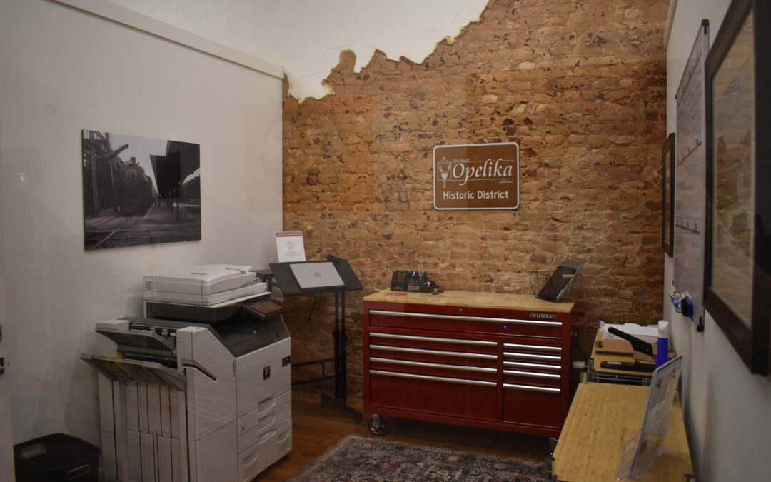 Opelika Main Street unveils Phase 2 of DowntownResource Center Funded by Main Street Alabama Grant