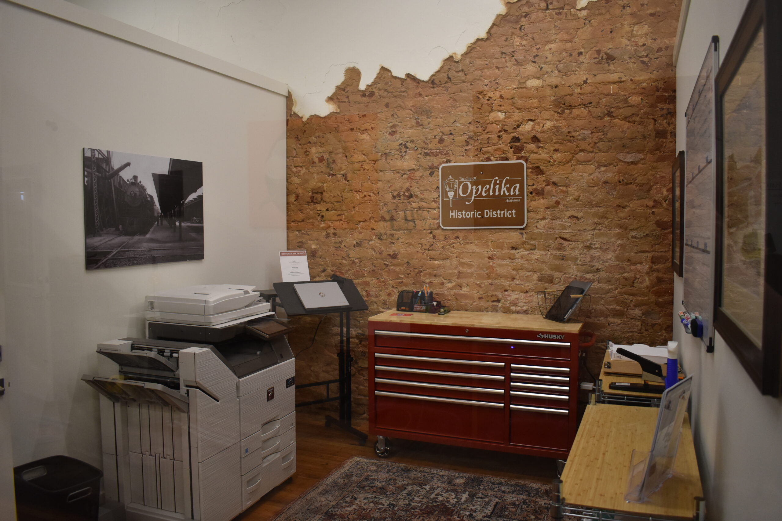 Opelika Main Street unveils Phase 2 of DowntownResource Center Funded by Main Street Alabama Grant