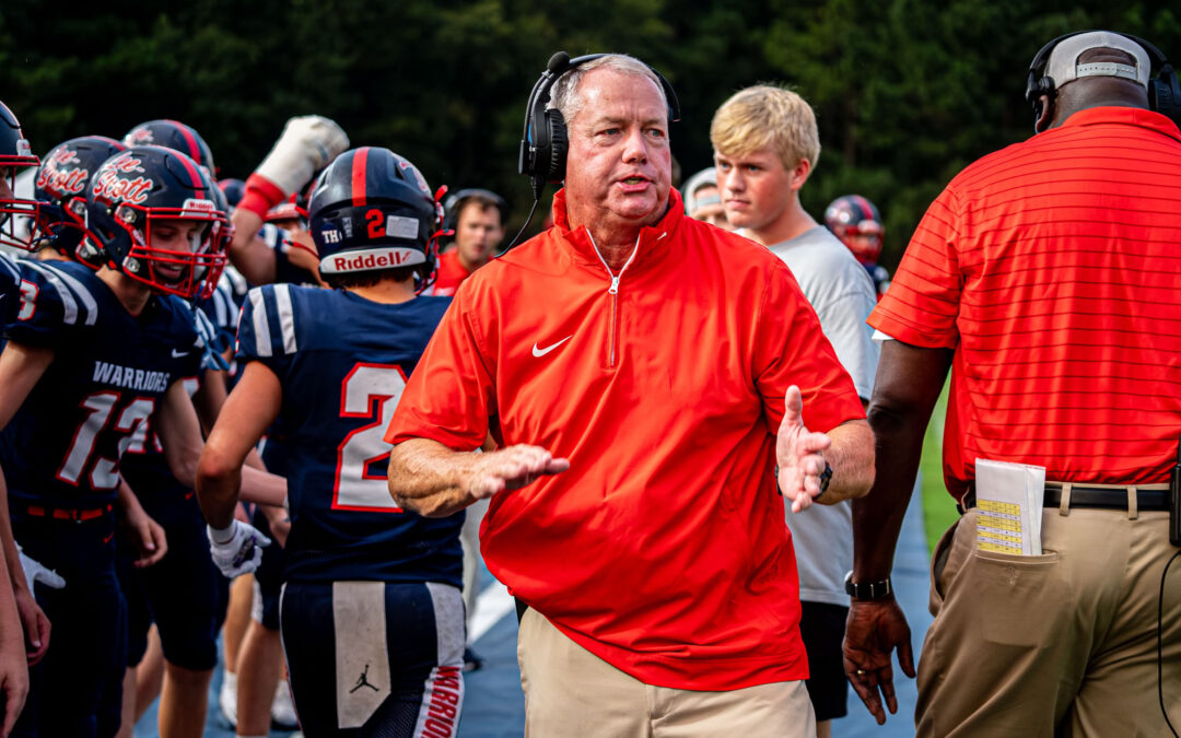Lee-Scott Academy’s head football coach steps down