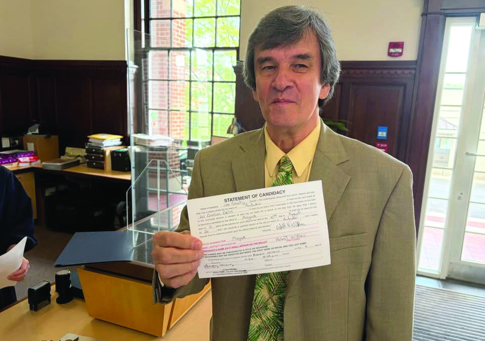 Wilkins announces run for Mayor of Auburn
