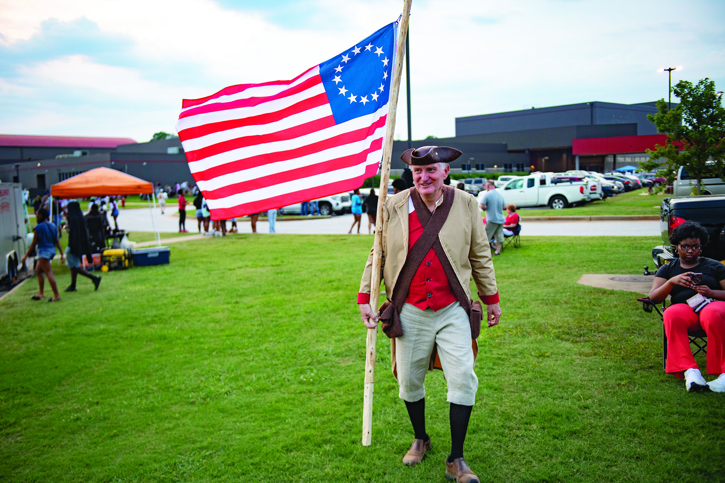 Retired Auburn Officer Honors Familys Revolutionary War Legacy