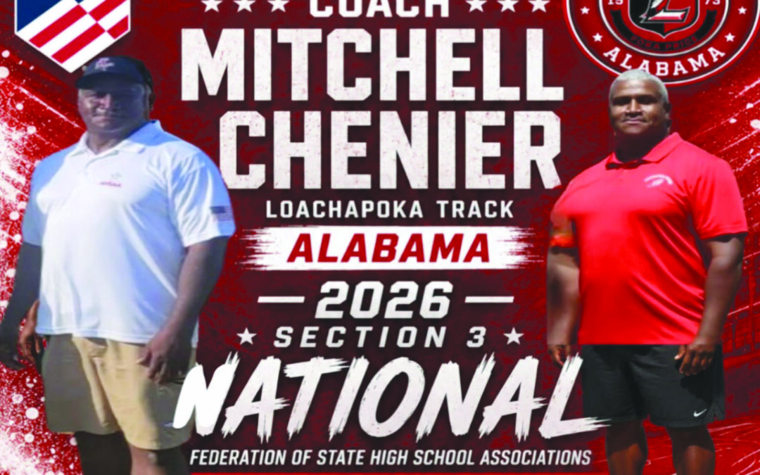 Chenier named one of nation’s top track coaches