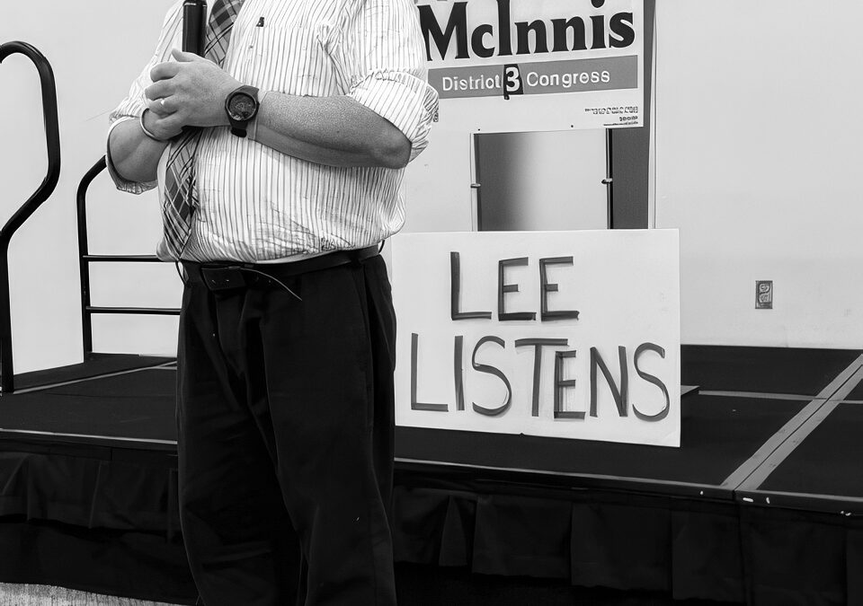 McInnis brings congressional campaign town hall to Opelika