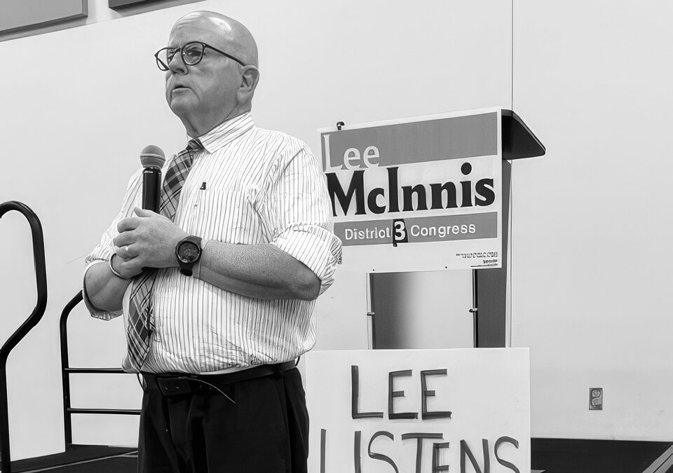 McInnis brings congressional campaign town hall to Opelika
