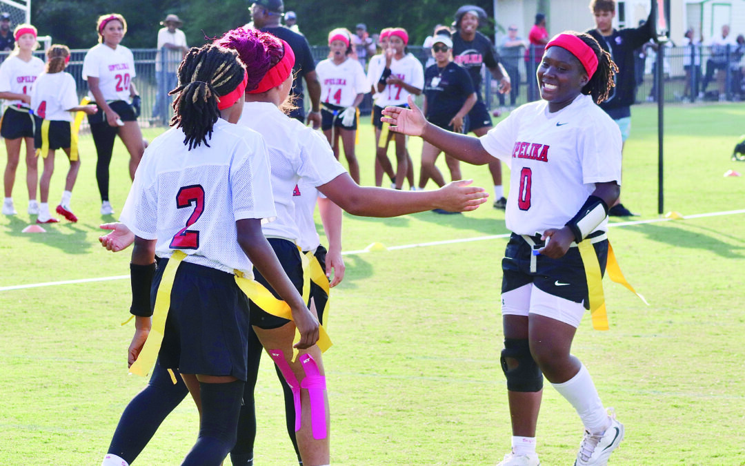Opelika spoils Glenwood’s flag football coming-out party