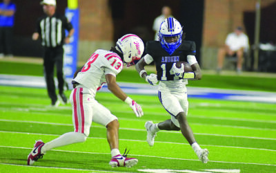 Floyd’s seven total TDs sink No. 3-ranked Auburn