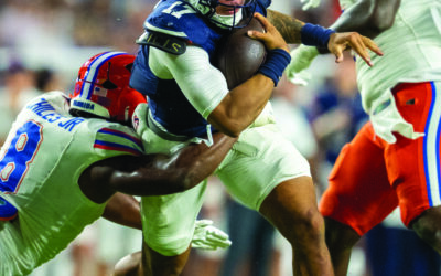 Baugh humbug: Gators’ bruiser spoils Auburn’s SEC opener